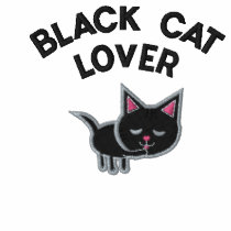 White Cat Lover Embroidered embroidered shirts