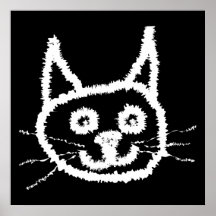 White Cat. Poster