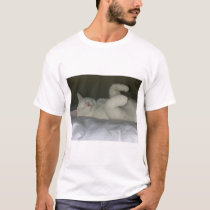 white cat t-shirts