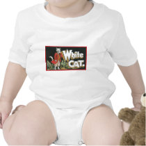White Cat Vintage Label t-shirts