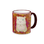 white cavy mug(RED)