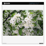 White Cherry Blossoms Decal For 11" MacBook Air