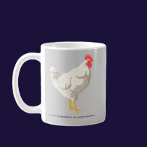 White Chicken mugs
