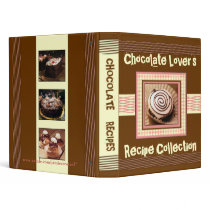 White Chocolate Lover's Recipe Binder by jamiecreates1 White Chocolate Lover's Recipe Binder