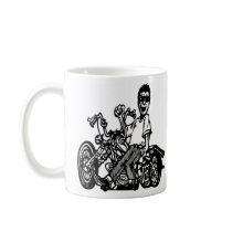 White Chopper Rider Coffee Mug