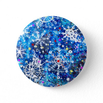 White Christmas buttons