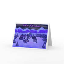 White Christmas cards