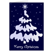 White Christmas Card