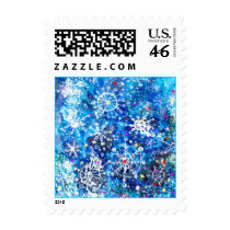 White Christmas postage