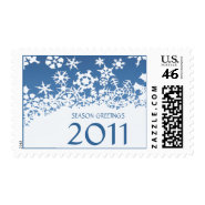 White Christmas © stamp