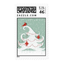 White Christmas Postage