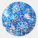 White Christmas Sticker