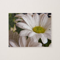 White Chrysanthemum flower jigsaw puzzle puzzles