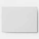 White clematis customizable envelopes