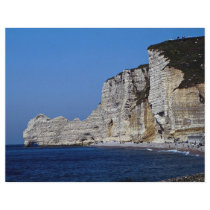 White cliffs on Normandy coast, France Flyers