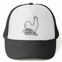 WHITE COCK hats