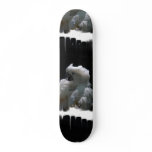 White Cockatoo Bird Skateboard