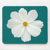 White Coss Flower Usepad