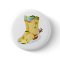 White Cowboy Boots with Riding Spurs buttons by White_Wedding White Cowboy Boots with Riding Spurs buttons