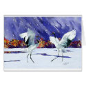 White Cranes cards