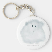 White Critter 01 Keychains