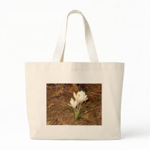 White Crocus bags by eelkat White Crocus bags