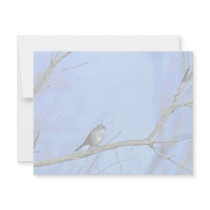White-crowned sparrow invite