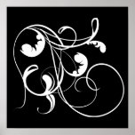 White Curls Posters