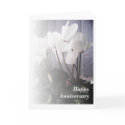 White Cyclamen cards