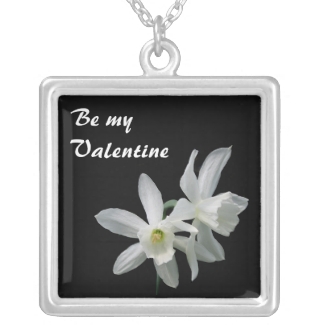 White Daffodils Valentine