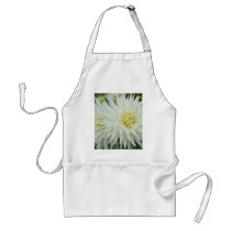 White Dahlia Aprons