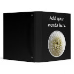 White Dahlia Close-up binders