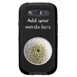 White Dahlia Close-up Galaxy S3 Cover