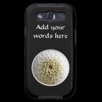 White Dahlia Close-up casemate cases