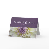 White Dahlia • Wedding Invitation Card by SabineStGreetings White Dahlia • Wedding Invitation Card