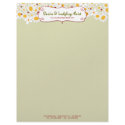 White Daisies & Ladybugs Business Letterhead