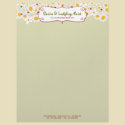 White Daisies & Ladybugs Business Letterhead