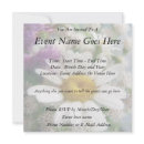 White Daisy Bouquet invitation