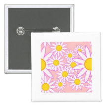 White Daisy Button