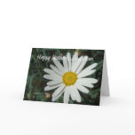 White Daisy - Mother's Day Customizable Card