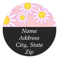 White Daisy stickers