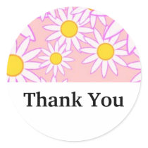 White Daisy stickers