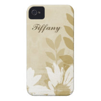 White Daisy Silhouette iPhone Case casemate cases