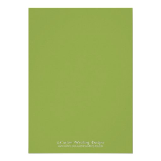 White Daisy Wedding Invitation Announcement