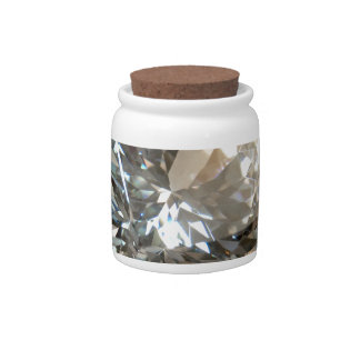 White Diamond. Candy Jar