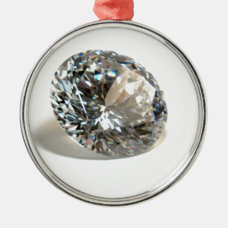 White Diamond. Christmas Ornament