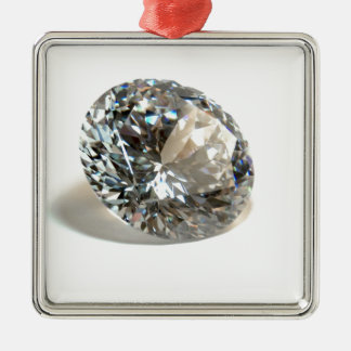 White Diamond. Christmas Ornament