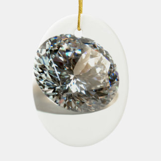 White Diamond. Christmas Tree Ornament