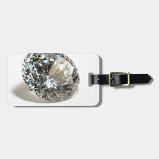 White Diamond. Luggage Tag