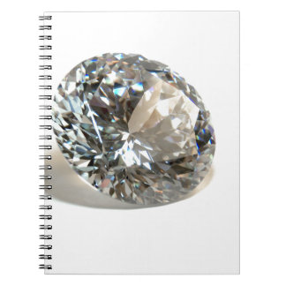 White Diamond. Spiral Notebooks